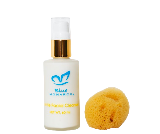 Gentle Facial Cleanser & Silk Sea Sponge
