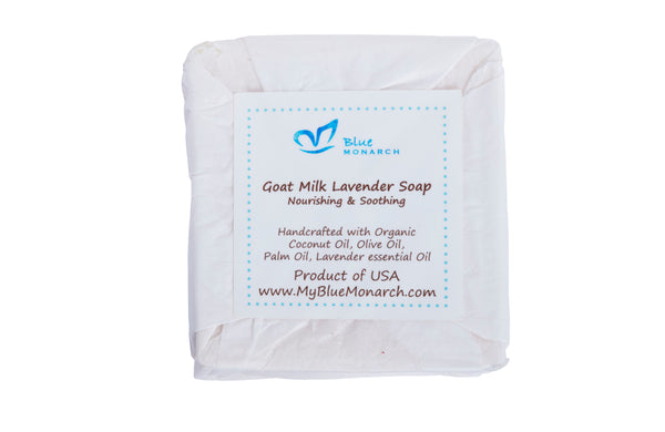 Goat Milk Lavender Soap, BlueMonarch Goat Milk Lavender Soap