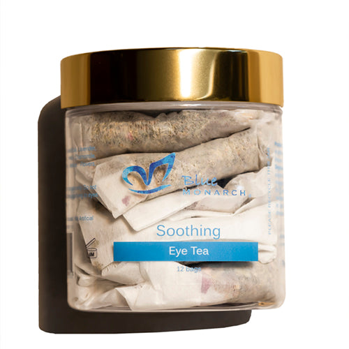 Soothing Eye Tea | Tea Bags for Eyes to reduce Dark Circles | Blue ...