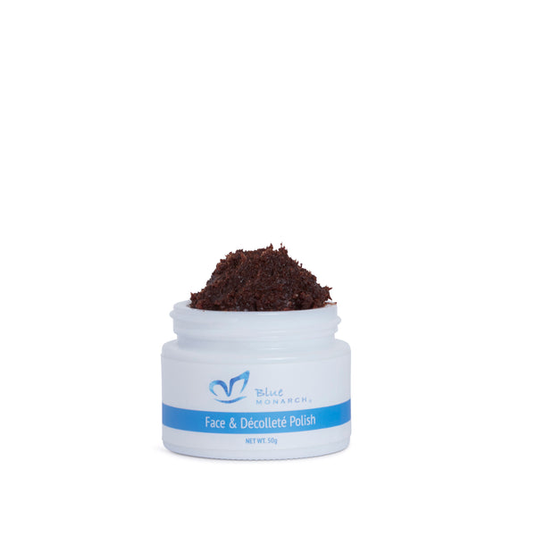 Chocolate Face & Décolleté Polish, BlueMonarch.com Chocolate Face & Décolleté Polish